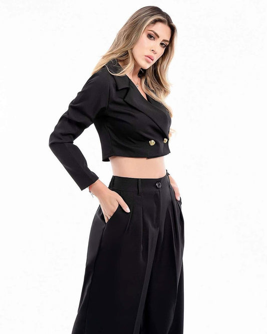 BLAZER + PANT SASTRE | negro