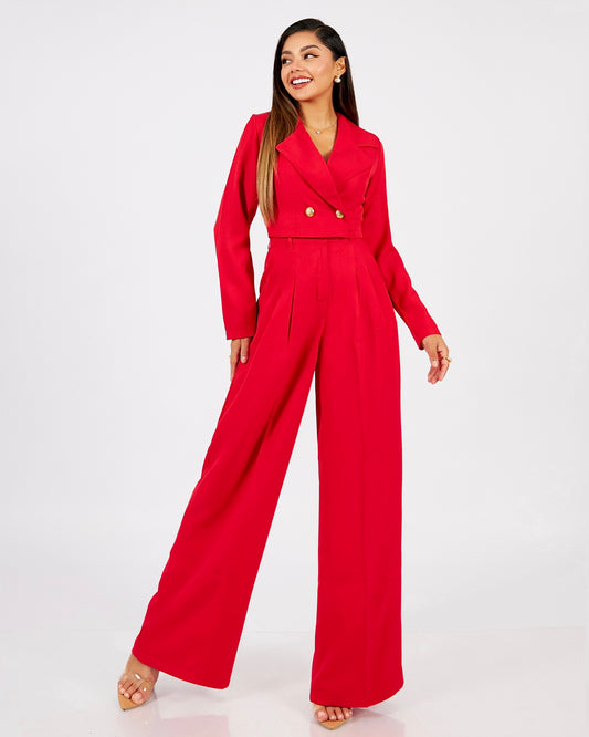 BLAZER + PANT SASTRE | rojo