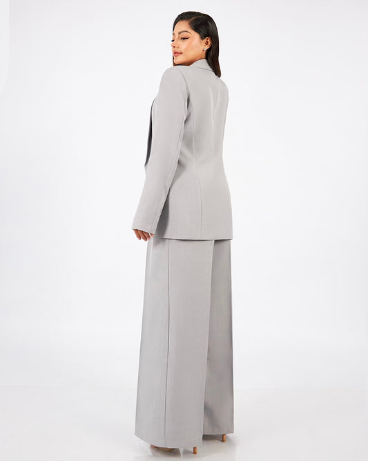 BLAZER BOYFRIEND | plomo claro