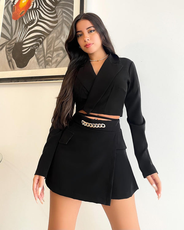 CONJUNTO BLEU NEGRO