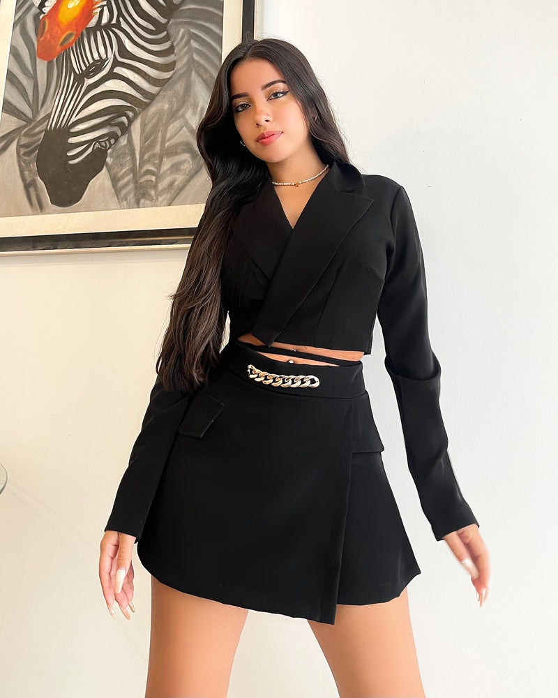 CONJUNTO BLEU NEGRO